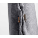 Letto Eden Advance H 27 Ring Noctis dettaglio alamari