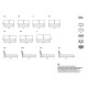 Letto Eos H 27 Folding Box Noctis specifiche