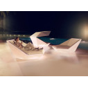 Faz Daybed con parasole Vondom ambientazione