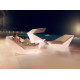 Faz Daybed con parasole Vondom ambientazione