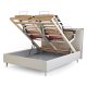 Letto Hug 05 High H27 Folding Box Noctis meccanismo ergonomics