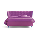 Letto Leonte H 27 Ring Noctis vista con trapunta CopriLeonte