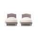 Letto Lyle Capitonnè H 27 Folding Box Noctis vista