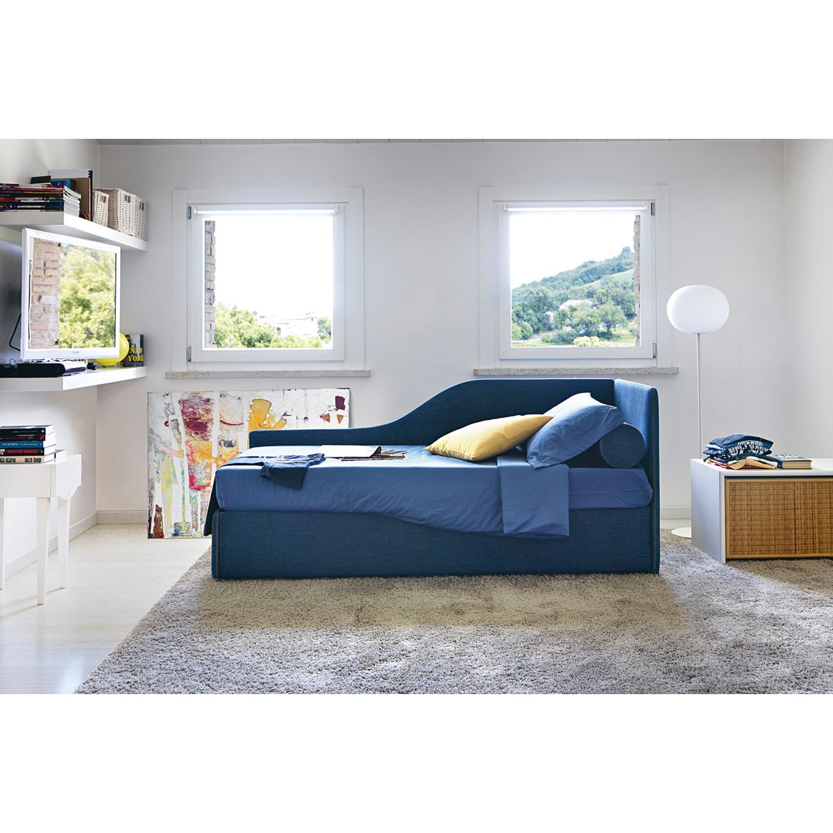 Letto Space Angolo Sagomato 90x200 Noctis