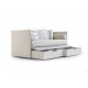 Letto Space Divano Alto 80x190 Noctis ambientazione