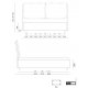Letto Tango S Ring 014 Noctis dimensioni