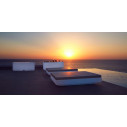 Vela Baldacchino con telo + Daybed basic quadrato Vondom ambientazione