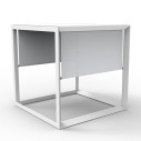 Vela Baldacchino con telo + Daybed basic quadrato Vondom vista