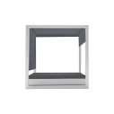 Vela Baldacchino con telo + Daybed basic quadrato Vondom vista