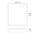 Vela Baldacchino con telo + Daybed basic quadrato Vondom dimensioni