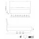 Letto Vera Advance Voulant Ring 014 Noctis dimensioni