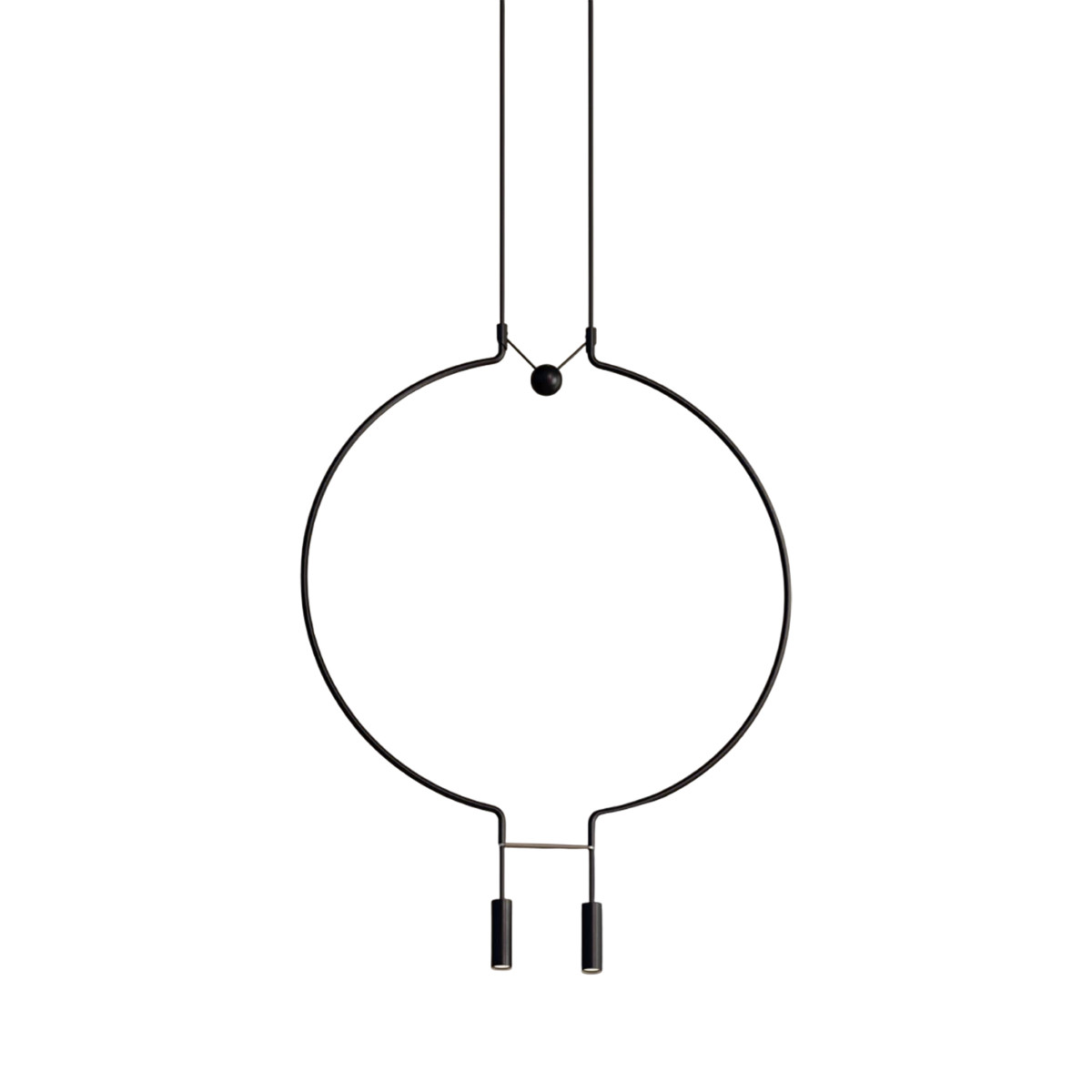 Liaison Doppia Lampada a sospensione