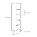 Libreria Book Tower Vesta Home dimensioni