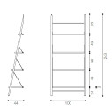 Libreria Easy Devina Nais dimensioni