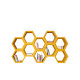 Libreria Hexa SD HEX112 giallo zafferano