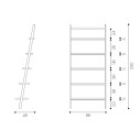 Libreria Klass Devina Nais dimensioni