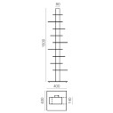 Libreria Leo H 150 BBB Italia dimensioni