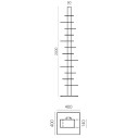 Libreria Leo H 200 BBB Italia dimensioni