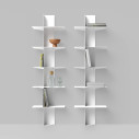Libreria Lift 0/74 bianco Pezzani