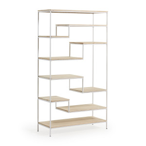 Libreria Push 100 x 180 cm bianco