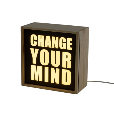 Lighthink Box Change your Mind-Love-Soul-Food Seletti