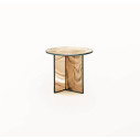 Liquefy Tavolino 60x50x51 Glas vista