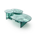 Liquefy Tavolino 60x50x51 Glas vista
