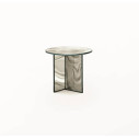 Liquefy Tavolino 60x50x51 Glas vista