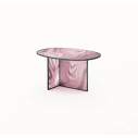 Liquefy Tavolino 90x60x46 Glas vista