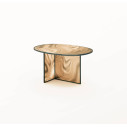 Liquefy Tavolino 90x60x46 Glas vista
