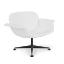 Knoll Lissoni Poltroncina girevole KN01 base antracite vista