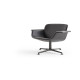Knoll Lissoni Poltroncina girevole KN01 base antracite vista