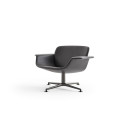 Knoll Lissoni Poltroncina girevole KN01 base antracite vista