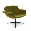 Knoll Lissoni Poltroncina girevole KN01 base antracite vista