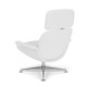 Knoll Lissoni Poltrona girevole con schienale alto reclinabile KN02 vista