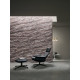 Knoll Lissoni Poggiapiedi KN03 base antracite ambientazione