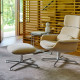 Knoll Lissoni Poggiapiedi KN03 ambientazione