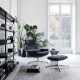 Knoll Lissoni Poggiapiedi KN03 ambientazione