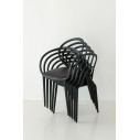 Loop Chair con Cuscino Set 2 Pezzi Qeeboo ambientazione