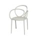 Loop Chair con Cuscino Set 2 Pezzi Qeeboo vista