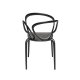 Loop Chair senza Cuscino Set 2 Pezzi Qeeboo vista