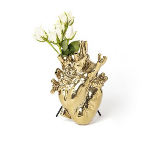 Love in Bloom Gold Vaso Seletti