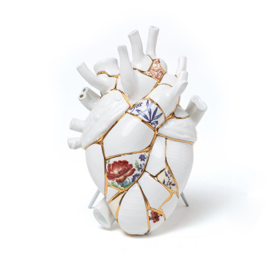 Love in Bloom Kintsugi Vaso Seletti