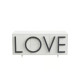 Driade Love Medium Contenitore bianco, grigio scuro vista