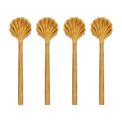 Marina Conchiglia Set 4 cucchiaini zucchero-spezie Bitossi Home