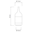Luce Liquida 1 Battery lampada da tavolo In-es.artdesign dimensioni