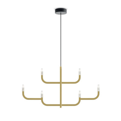 Luceplan J-us lampada a sospensione nero C