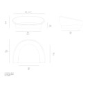 Luna Daybed Vondom dimensioni