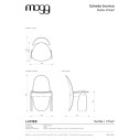 Lunee Sedia in multistrato Mogg specifiche