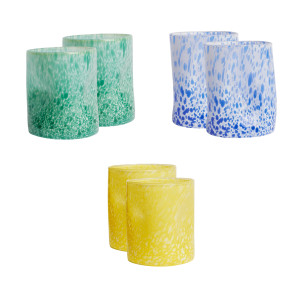 Macchia Set 6 Bicchieri misti Bitossi Home